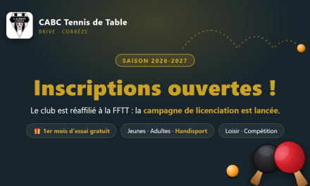 Inscriptions 2026-2027 : la campagne de licenciation est ouverte !