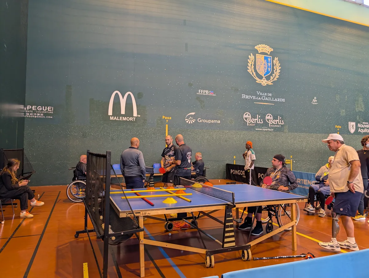 Section handisport du CABC Tennis de Table