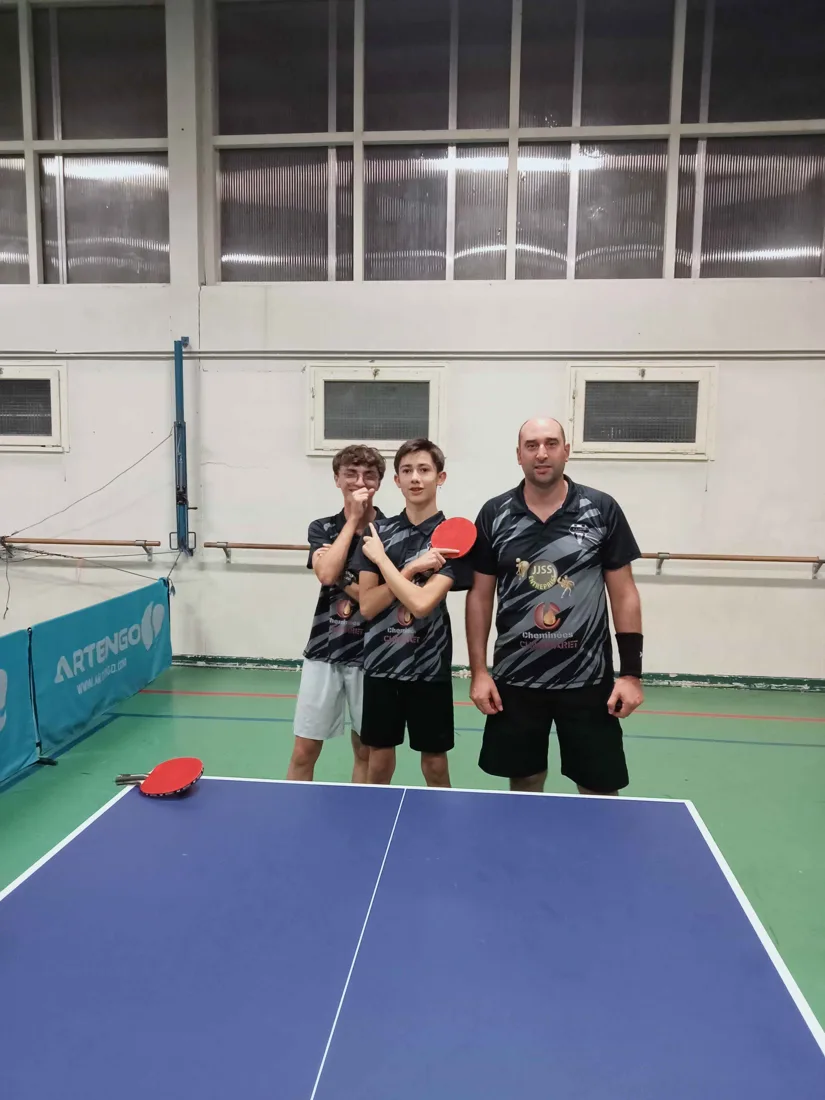 Équipe 8 du CABC TT en Départementale 4, journée 2 du championnat par équipes